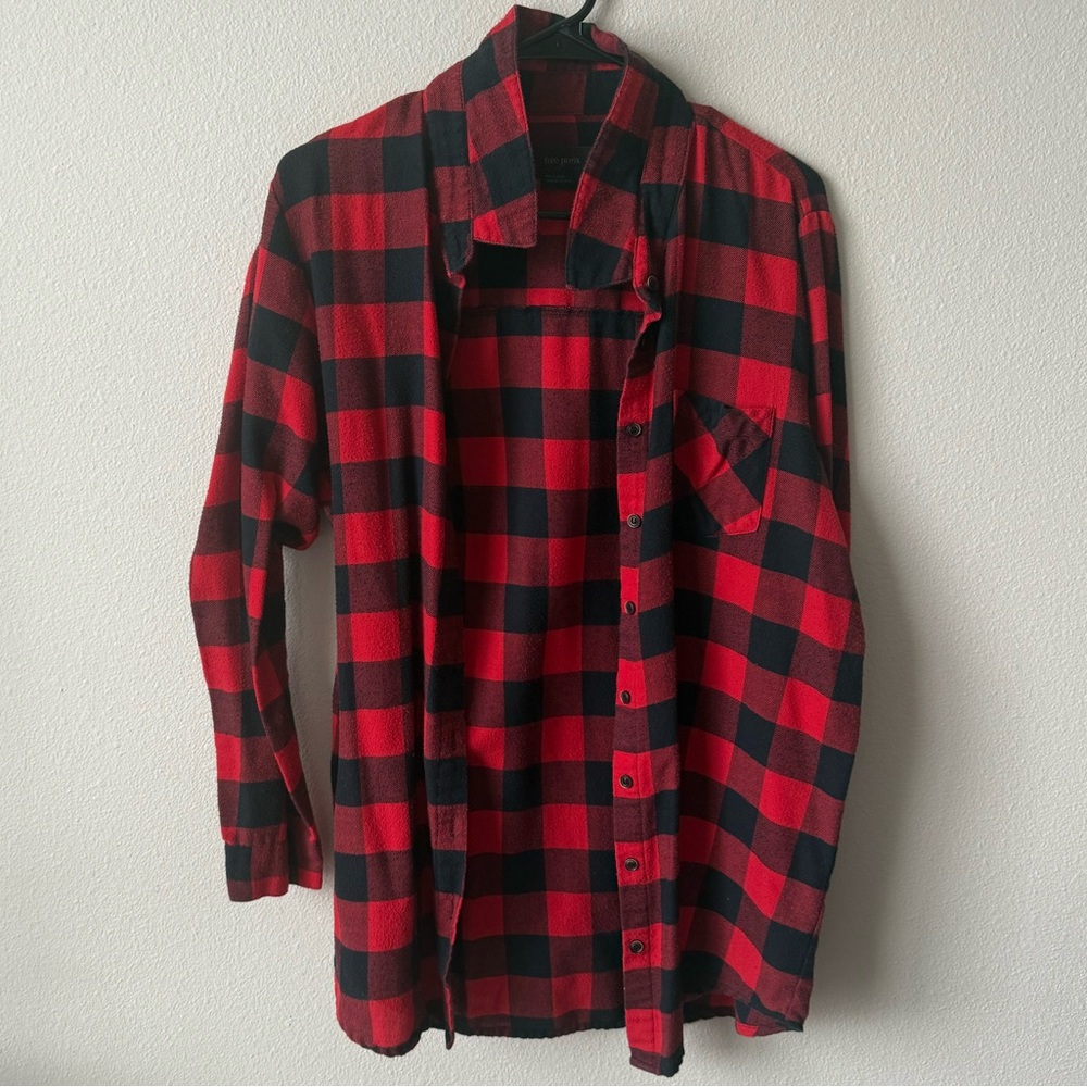 Nordstrom Free Press Flannel